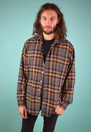 VINTAGE 90'S CHECKED SHIRT