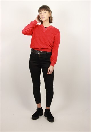 VINTAGE VELOUR JUMPER