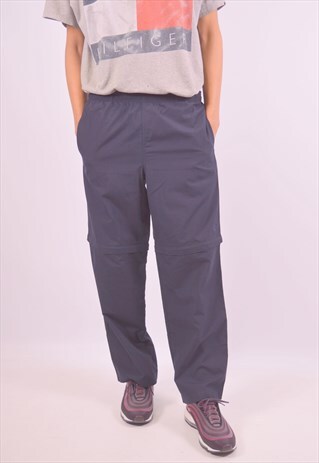 VINTAGE TIMBERLAND TRACKSUIT TROUSERS NAVY BLUE