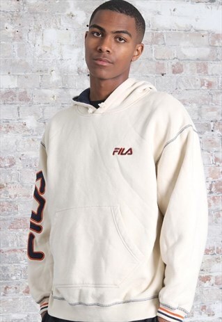 fila cream sweatshirt