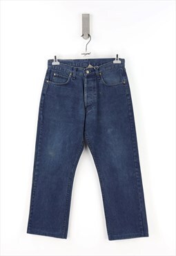 Lee Regular Fit High Waist Jeans in Dark Denim - W32 - L32