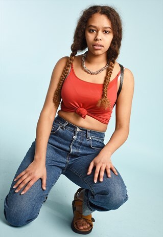 90'S RETRO REGULAR WAIST MOMS FESTIVAL DENIM JEANS