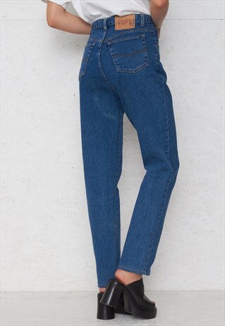 VINTAGE BLUE PLAZA DENIM JEANS