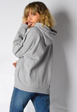 Y2K GREY CHAMPION SPORTS HOODIE ZIPPER JACKET