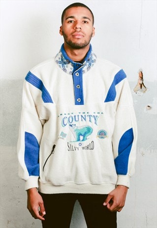 VINTAGE BOLD FLEECE JACKET