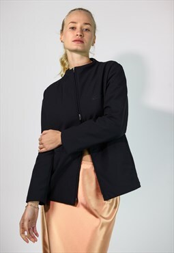 Vintage Y2K Fendi Karl Lagerfeld Minimalistic Jacket  Black