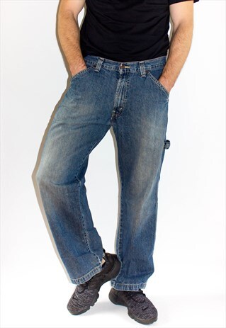 VINTAGE 90'S WIDE LEG CARPENTER JEANS