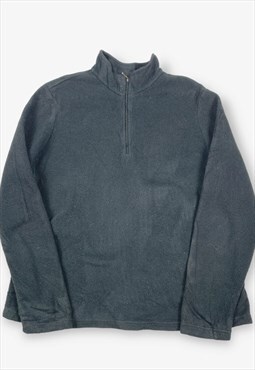 Vintage l.l.bean 1/4 zip fleece sweatshirt large BV16031