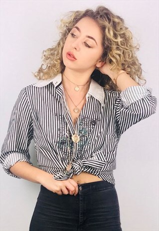 VINTAGE OVERSIZED PATTERN SHIRT