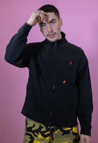 VINTAGE RALPH LAUREN FULL ZIP SWEATSHIRT