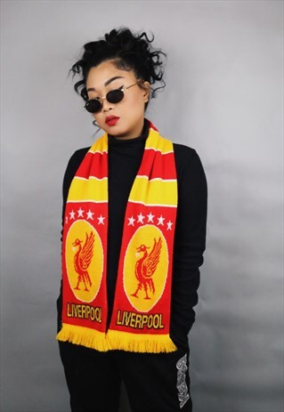VINTAGE LIVERPOOL FOOTBALL SCARF
