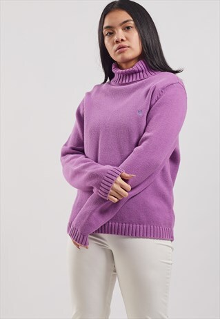 VINTAGE RALPH LAUREN ROLL NECK JUMPER