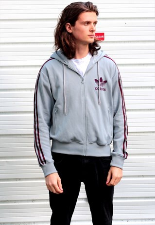 1990'S VINTAGE ADIDAS HOODED JACKET