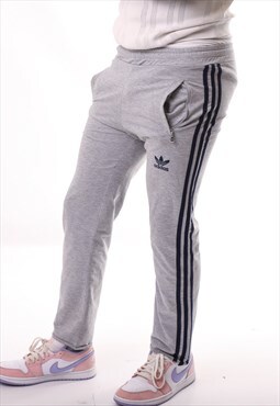 Vintage Adidas Tracksuit Bottoms in Grey