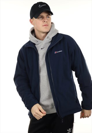 VINTAGE BERGHAUS FLEECE NAVY