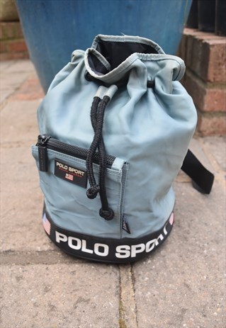 vintage polo sport bag