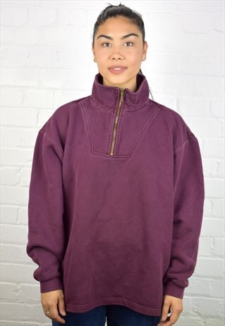 VINTAGE 90'S 1/4 ZIP SWEATSHIRT