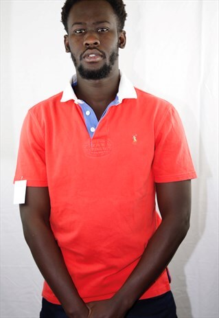 VINTAGE RED SPORT POLO RL SHIRT