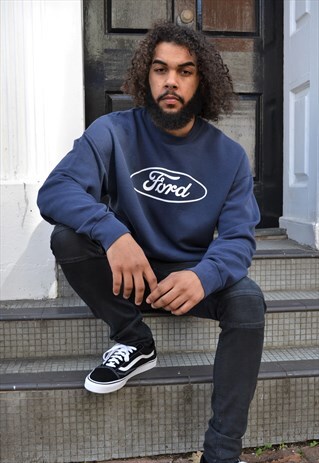 NAVY FORD SWEATSHIRT