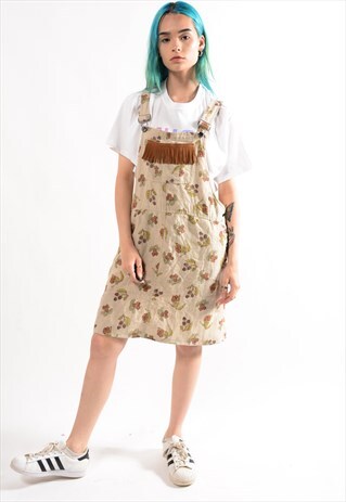 VINTAGE DUNGAREE DRESS