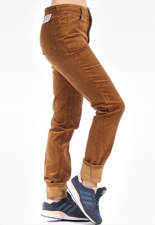 VINTAGE CORDUROY DEADSTOCK SLIM FIT TROUSERS