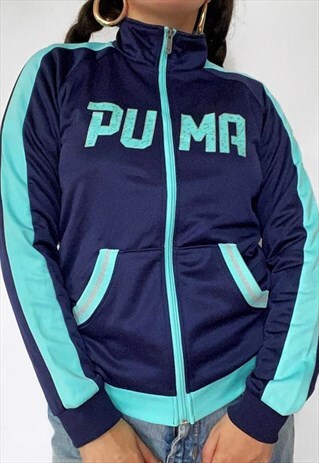 Vintage Y2k PUMA Track Jacket / Tracksuit Top 