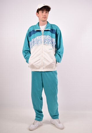 Vintage Ellesse Full Tracksuit Turquoise | Messina Hembry Clothing ...