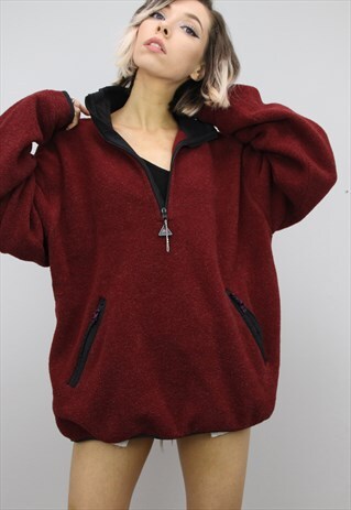 VINTAGE 90S OVERSIZED FLEECE