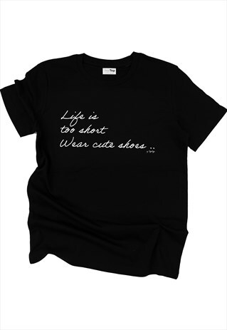 RELAXED FIT T-SHIRT WITH PRINTED ADORABLE SLOGAN