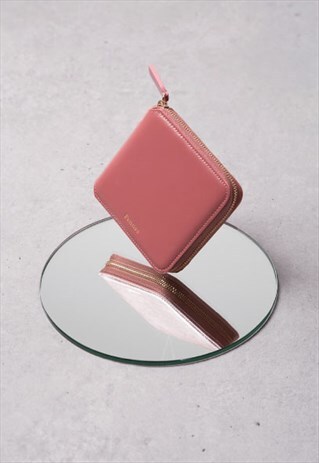 ZIPPER WALLET LIGHT BRICK