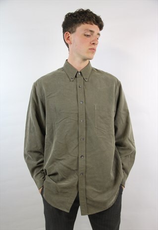 VINTAGE BURTON KHAKI SOFT SHIRT