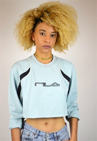 VINTAGE 90'S FILA CROPPED SWEATSHIRT