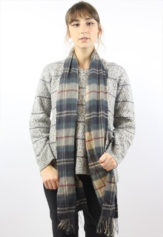 VINTAGE BARBOUR TARTAN SCARF