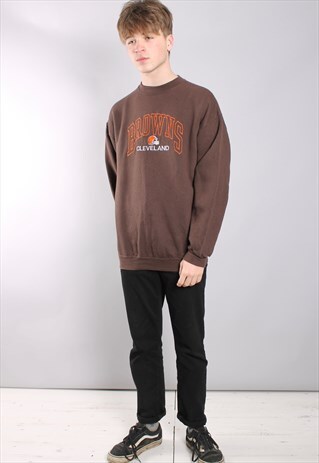 VINTAGE PUMA CLEVELAND BROWNS SWEATSHIRT