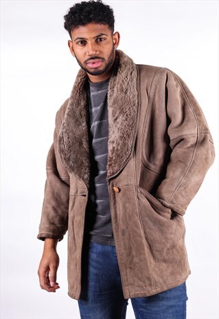 VINTAGE SHEARLING JACKET J3945