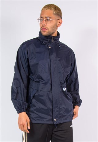 K-WAY WATERPROOF CAGOULE RAIN JACKET