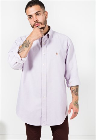 VINTAGE 80S POLO RALPH LAUREN SHIRT / 0080 / 504