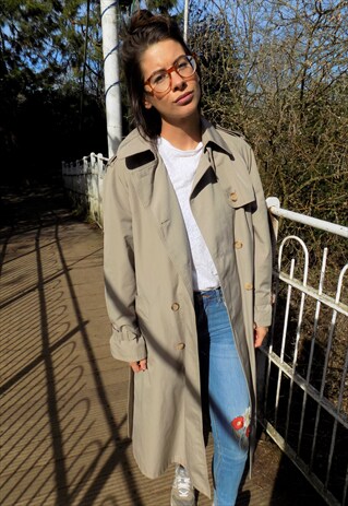 VINTAGE MAC COAT BY ST MICHAELS