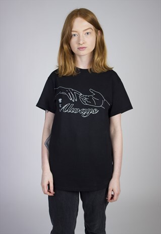 ALWAYS T-SHIRT IN BLACK