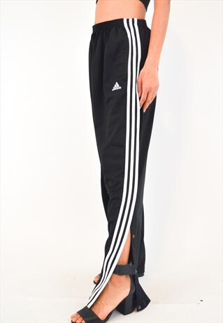 90S VINTAGE ADIDAS TEAR-A-WAY ATHLETIC PANTS