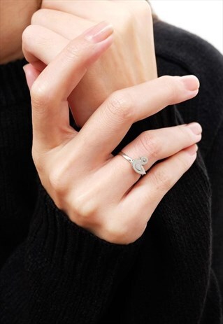 DUCK STERLING SILVER RING