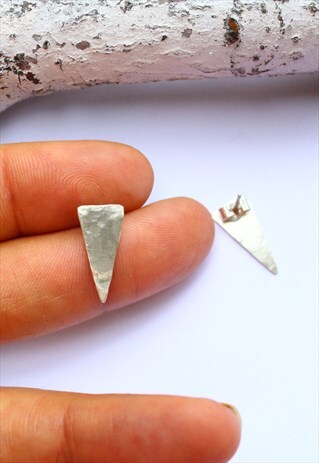 STERLING SILVER GEOMETRIC EARRINGS