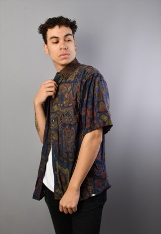 LIGHTWEIGHT PATTERN SHIRT SS1559