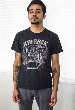 VINTAGE KID ROCK BAND T-SHIRT 90S M 5.2
