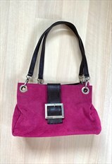 Vintage 90'/sY2K Dark Pink Handbag