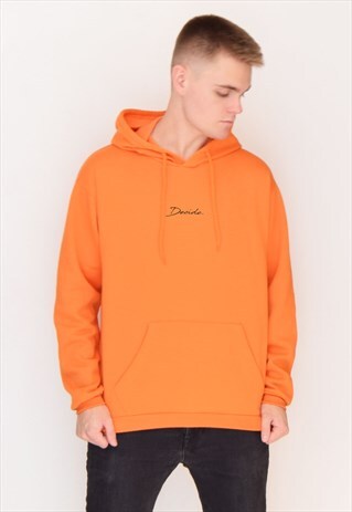 ORANGE DECIDE HOODIE