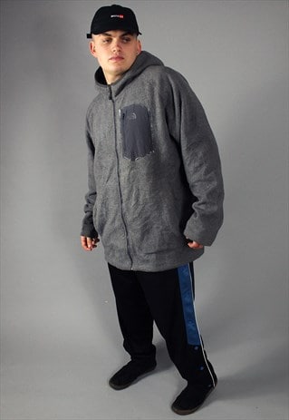 GREY THE NORTH FACE FLEECE