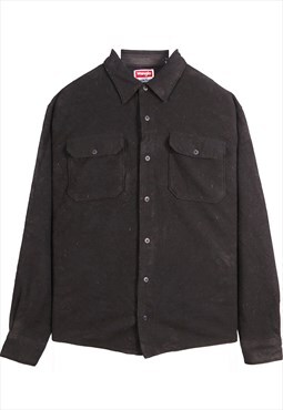 Vintage 90's Wrangler Shirt Button Up Long Sleeve Fleece