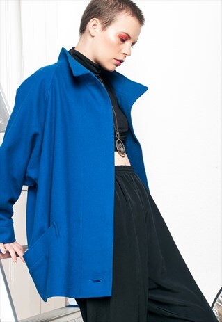 80S VINTAGE BLUE COAT