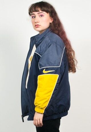 NIKE REVERSIBLE FLEECE COAT JACKET